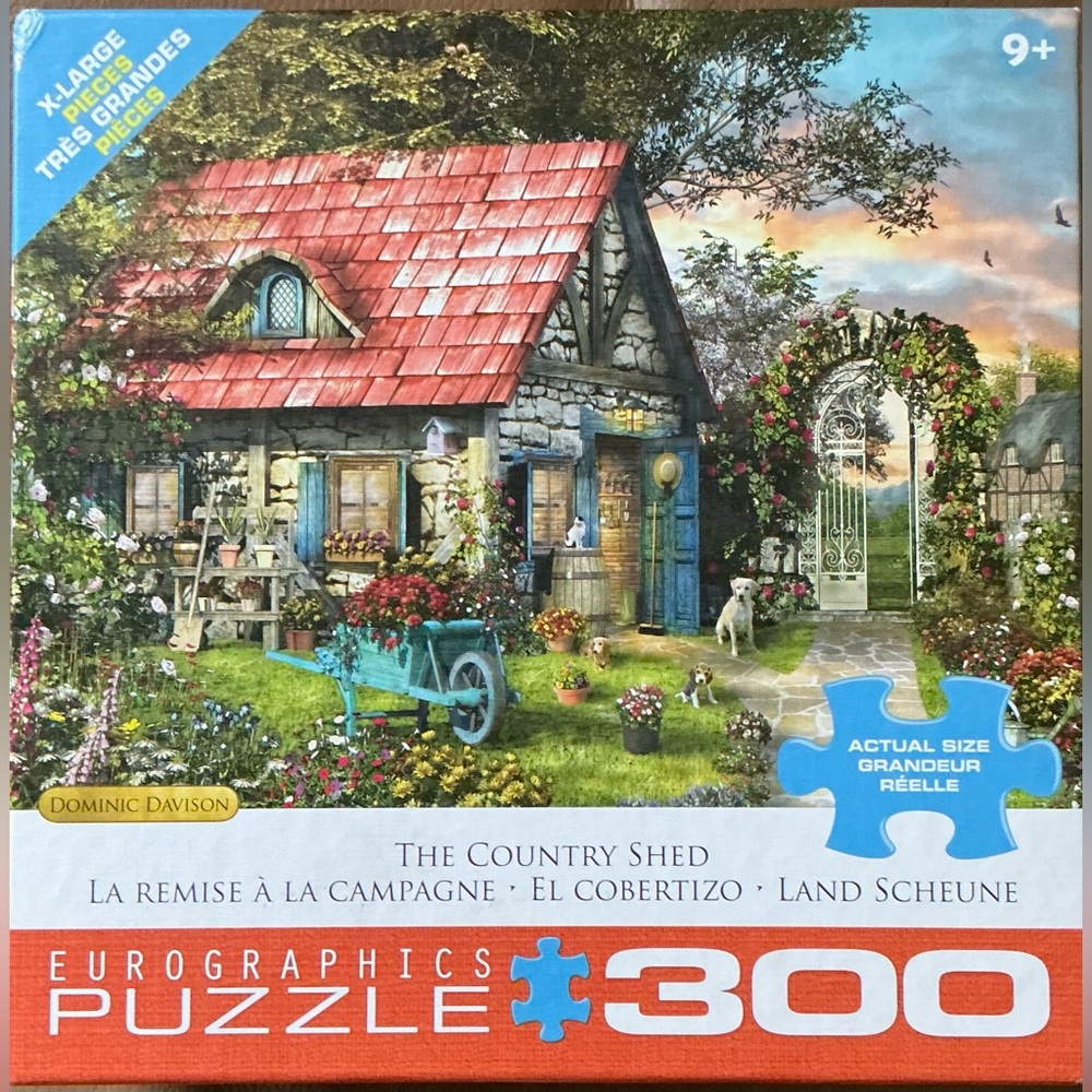 Eurographics “The Country Shed” 300 piece puzzle